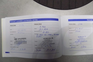 Hyundai I10 1.1 servisní knížka, 1. maj