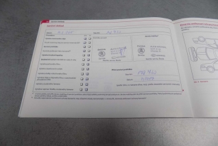 Škoda Octavia 1.6 TDi CZ 1. maj, servisní knížka
