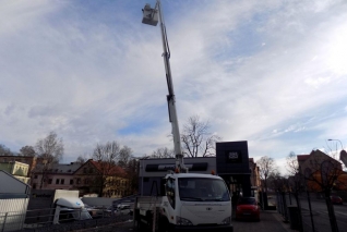 Avia D75-L Pracovní plošina 20m zdvih